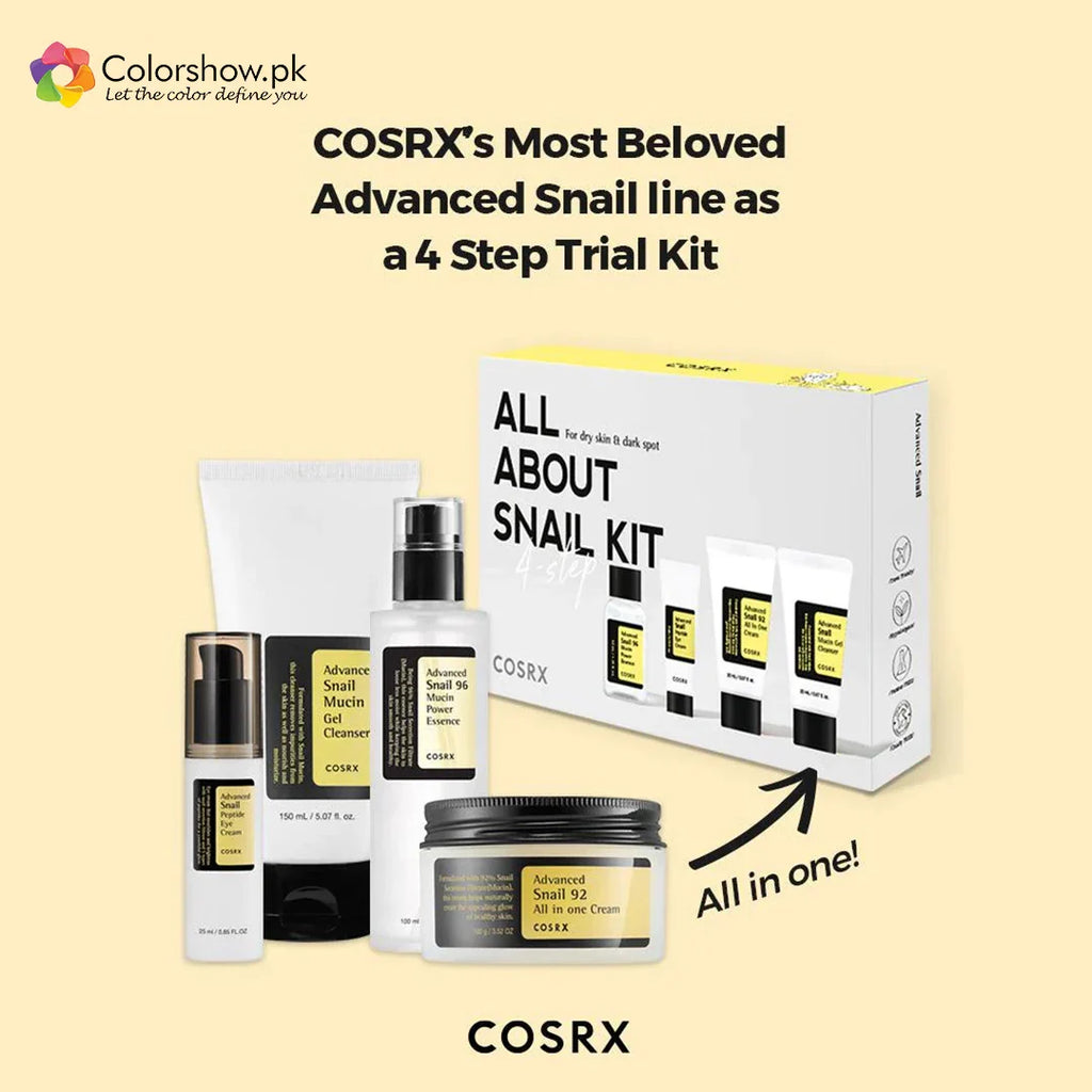 Buy Cosrx - ALL ABOUT SNAIL KIT 4-step in Pakistan