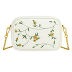 Buy Floral Chic Crossbody Bag - White in Pakistan