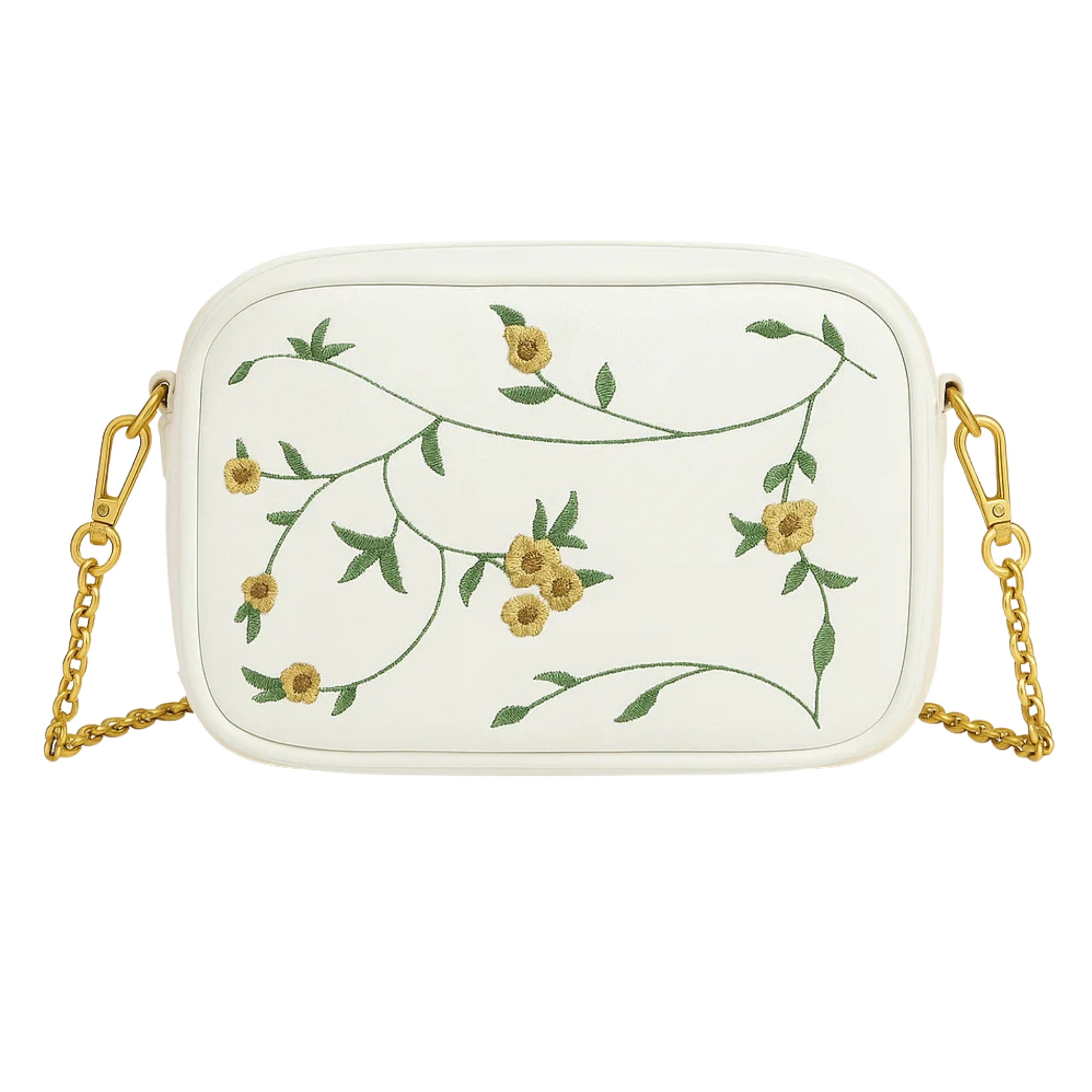 Buy Floral Chic Crossbody Bag - White in Pakistan