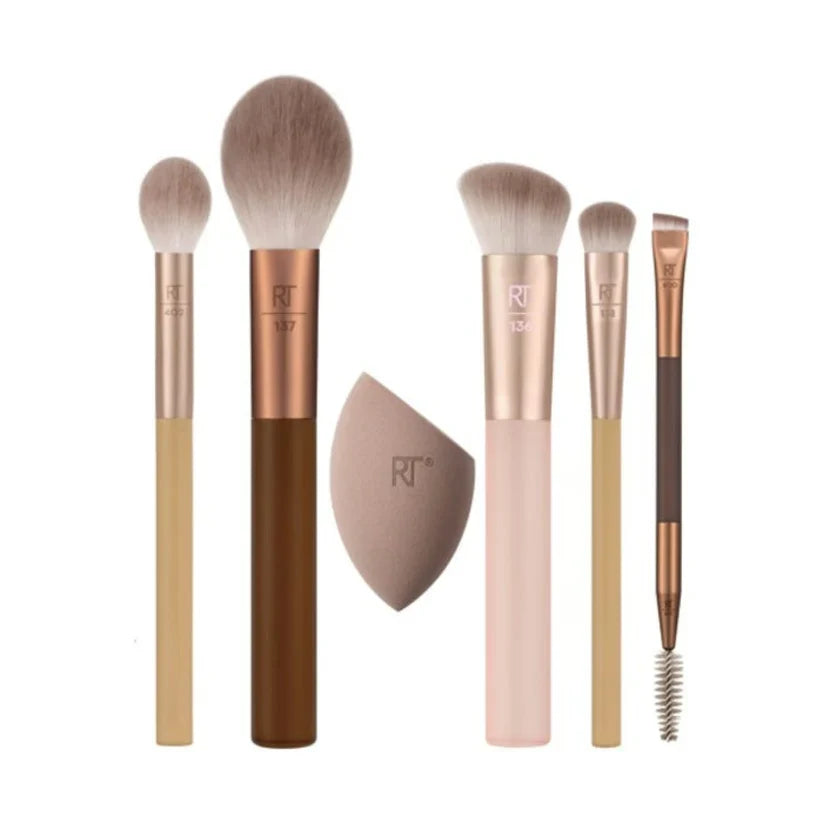 Buy Real Techniques Limited Edition NEW NUDE Soft-Focus Face Set – Set of 6 Accessories in Pakistan