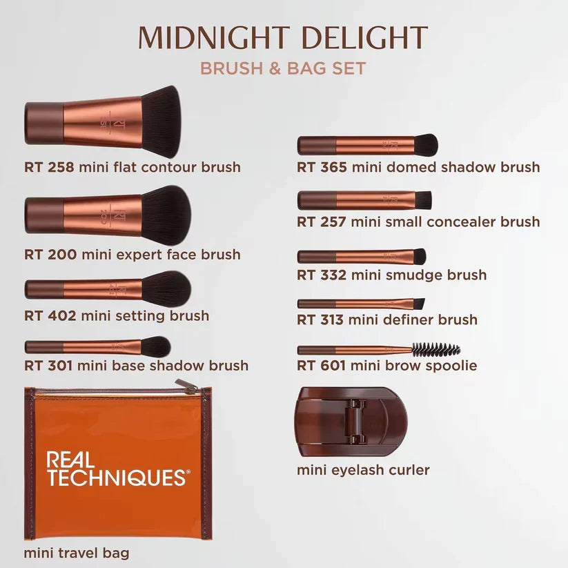 Buy Real Techniques Midnight Delight Travel Gift Set in Pakistan