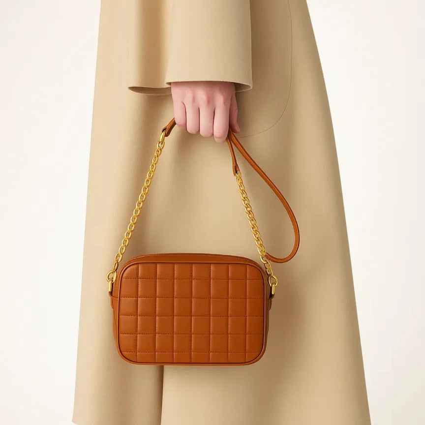 Buy Aura AHD Crossbody Bag - Mocha in Pakistan