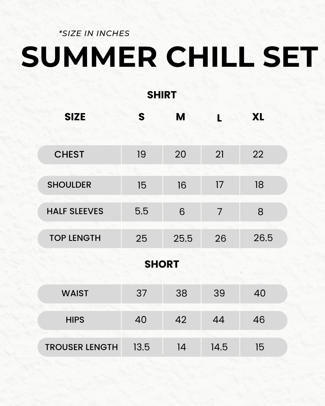 Buy Summer Chill Set With Scrunchie - Purple in Pakistan