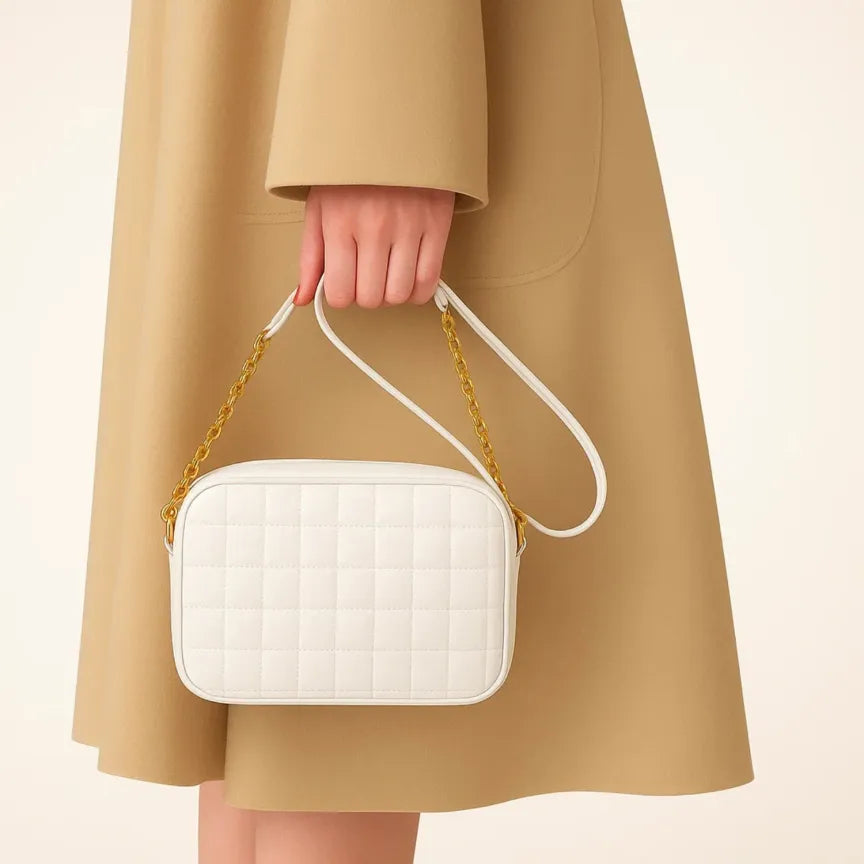 Buy Aura AHD Crossbody Bag - Pearl White in Pakistan