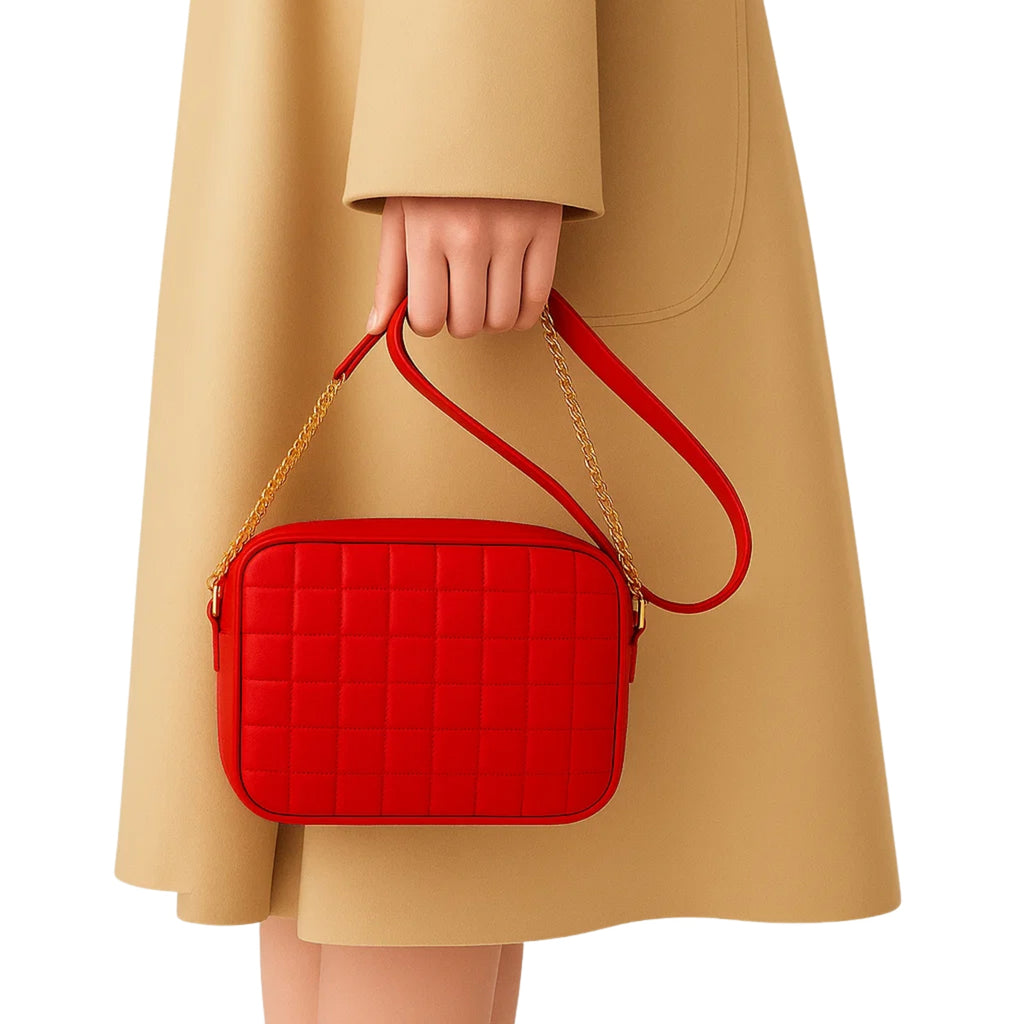 Buy Aura AHD Crossbody Bag - Ruby Red in Pakistan
