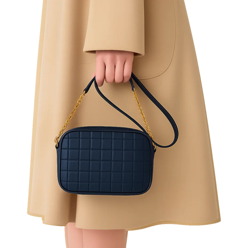 Buy Aura AHD Crossbody Bag - Navy Blue in Pakistan