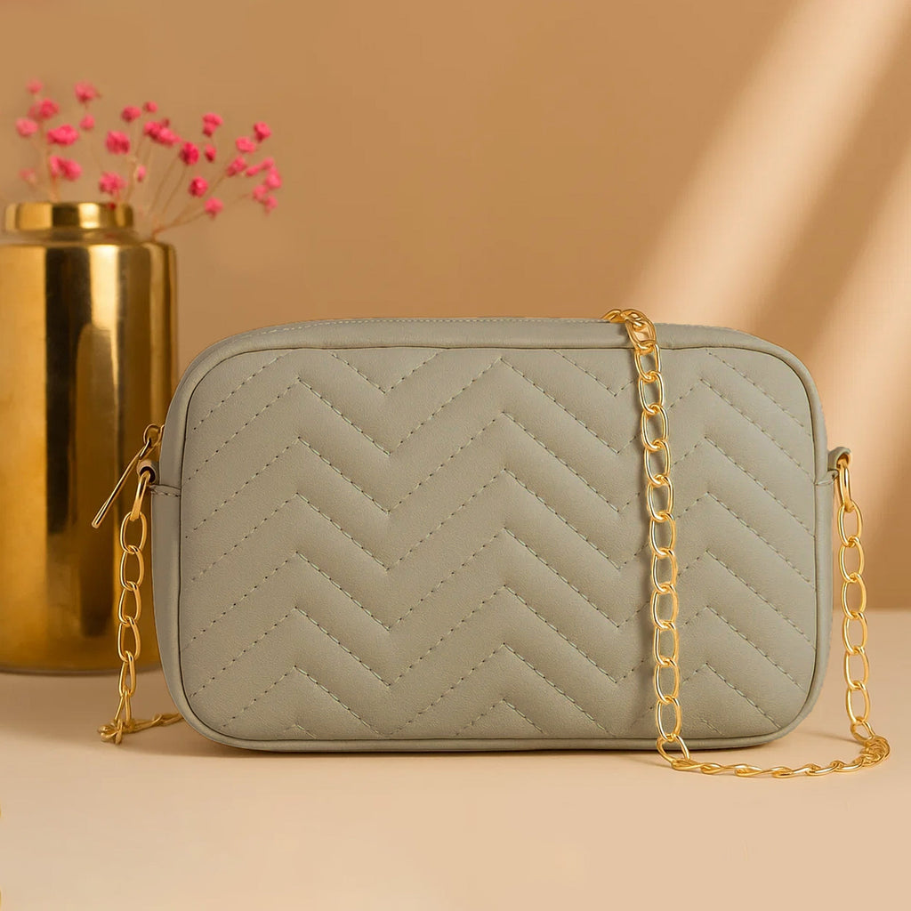 Buy Mini Marvel Crossbody Bag - Beige in Pakistan