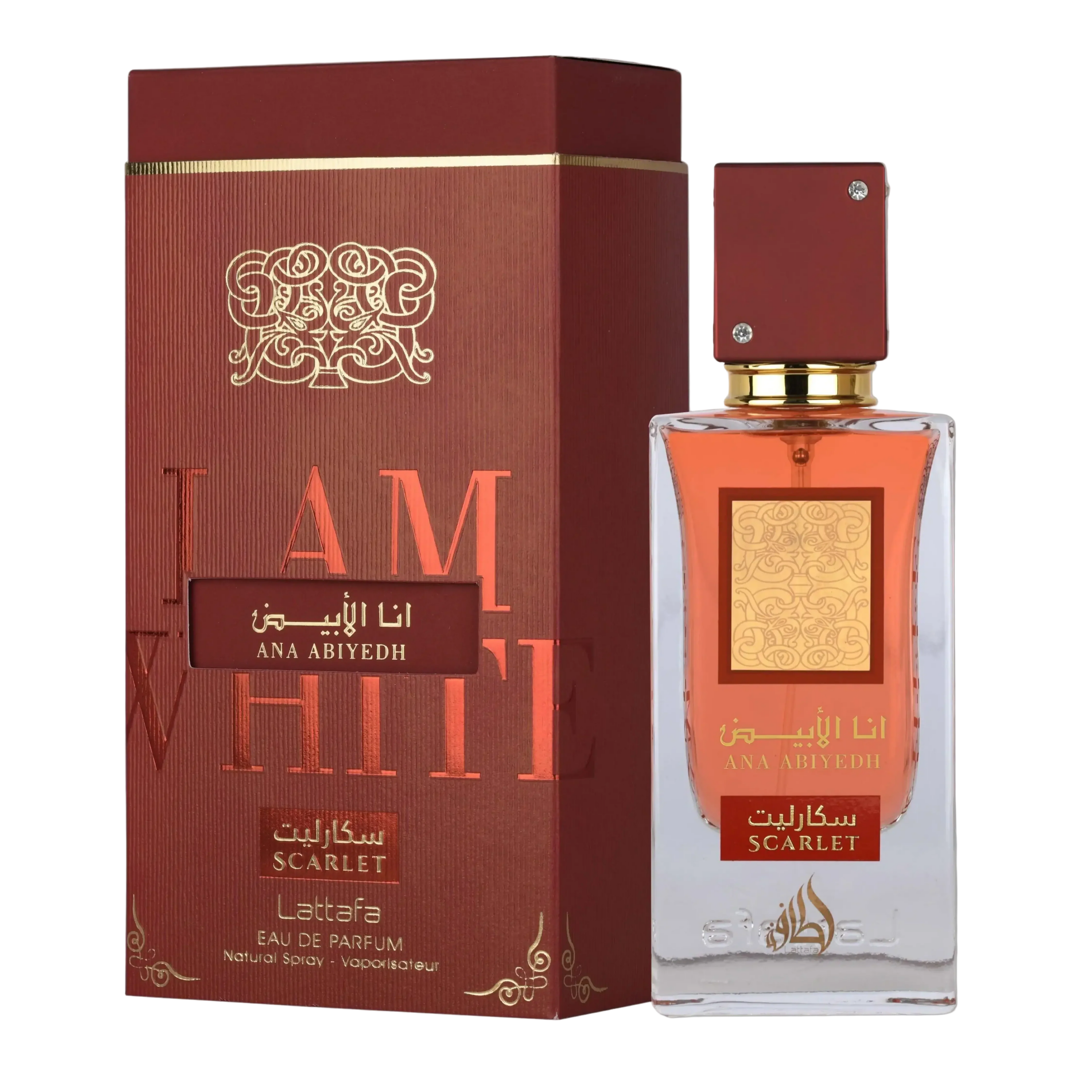 Buy Lattafa Ana Abiyadh Scarlet EDP 60Ml in Pakistan