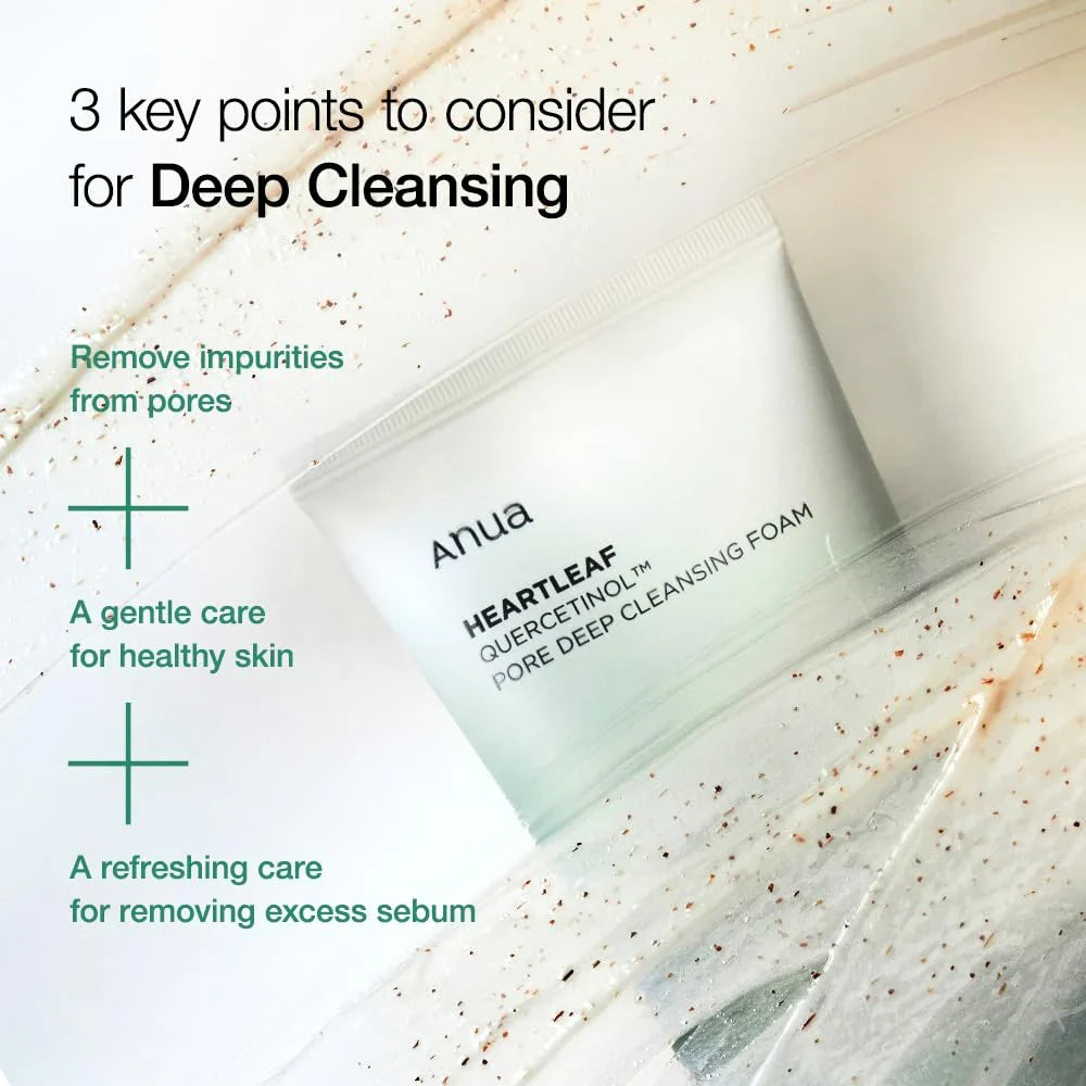 Buy Anua Heartleaf Quercetinol Pore Deep Cleansing Foam in Pakistan