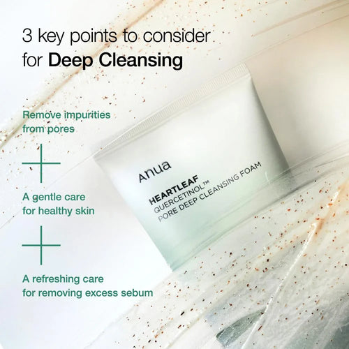 Buy Anua Heartleaf Quercetinol Pore Deep Cleansing Foam in Pakistan