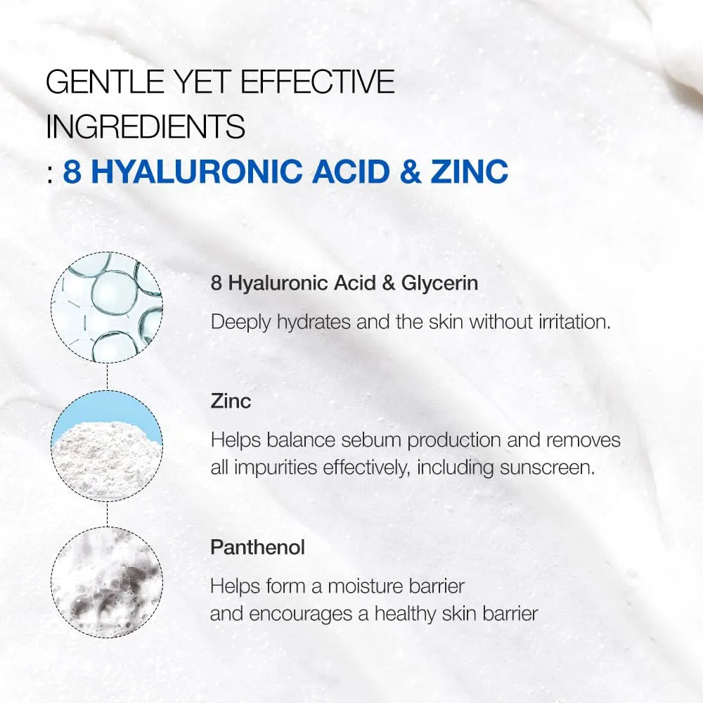 Buy Anua 8 Hyaluronic Acid Hydrating Gentle Foaming Cleanser in Pakistan