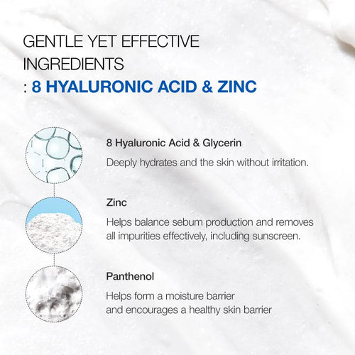 Buy Anua 8 Hyaluronic Acid Hydrating Gentle Foaming Cleanser in Pakistan