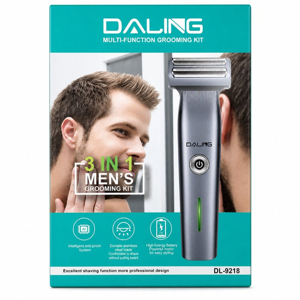 Buy DALING 3 in 1 Multi Function Grooming Kit Rechargeable in Pakistan