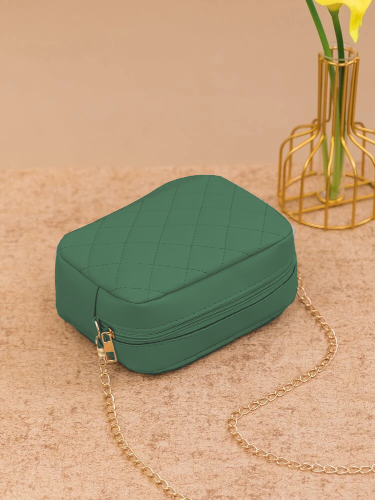 Buy Urban Chic Crossbody Bag - Green in Pakistan