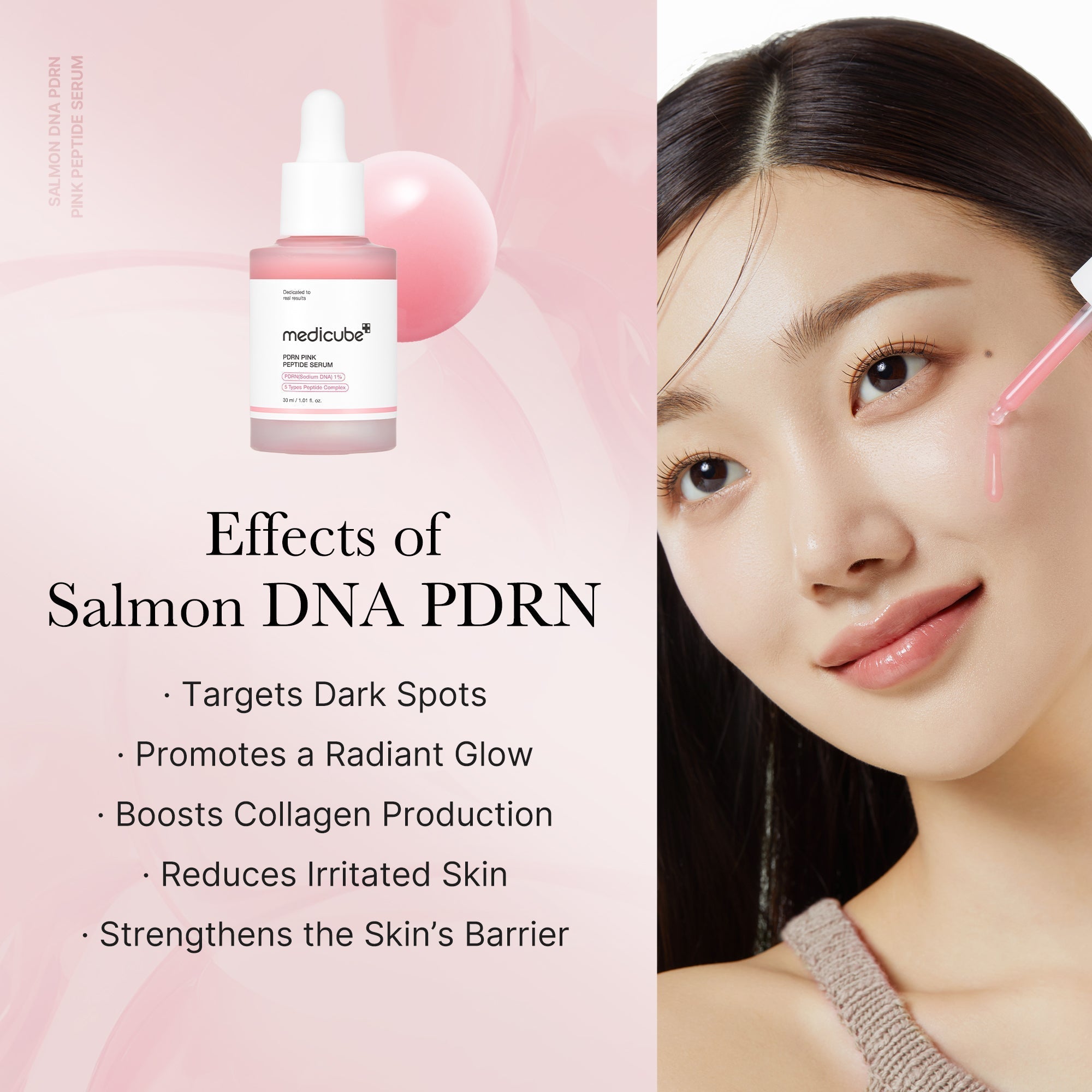 Buy Medicube PDRN Pink Peptide Serum - 30ml in Pakistan