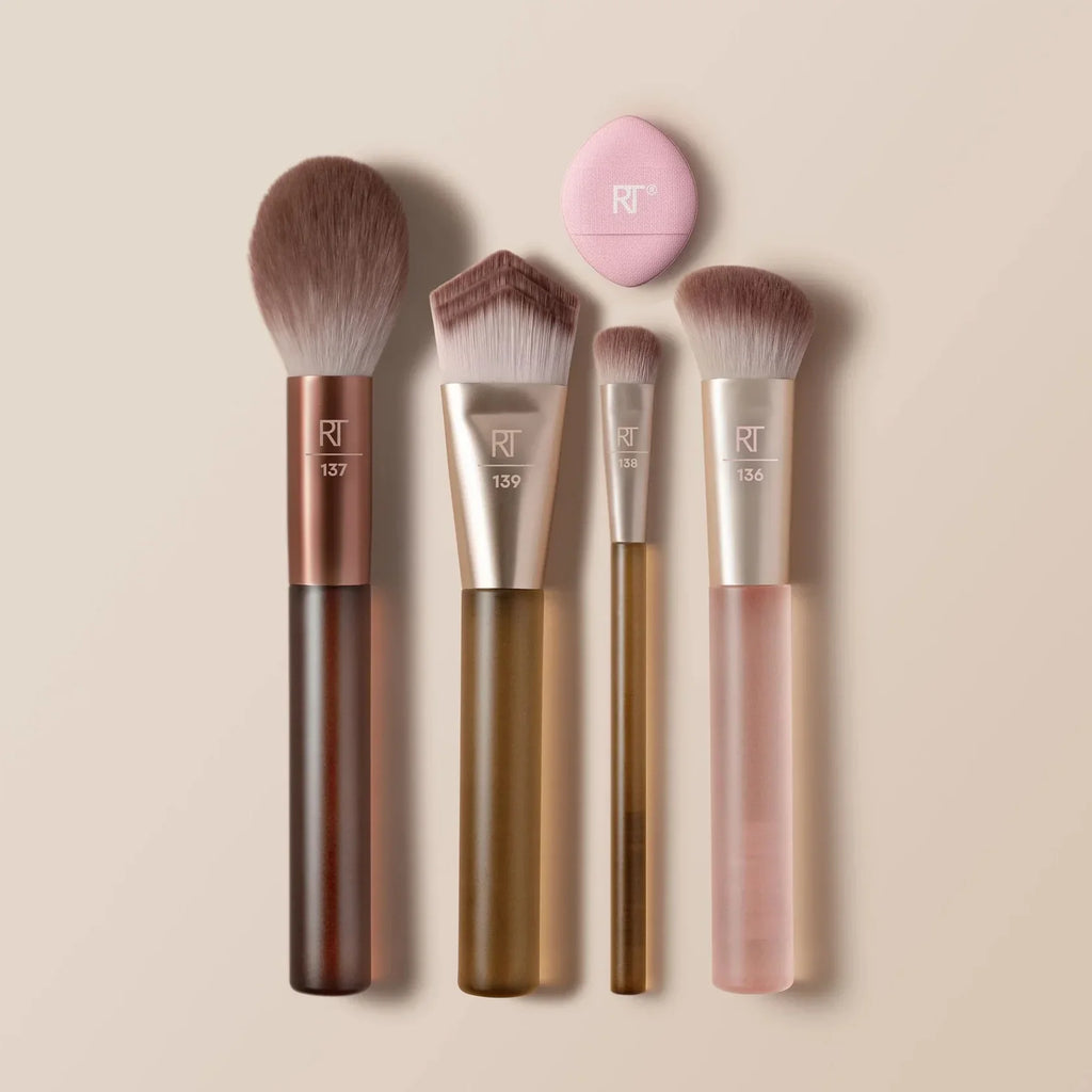 Real Techniques New Nudes 2.0 Blurred Base Set 5 Piece Set