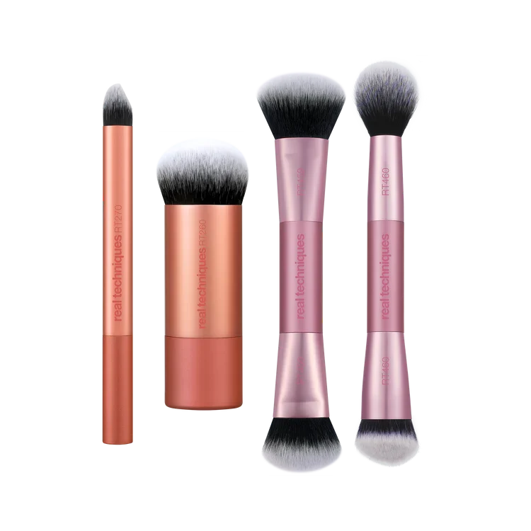 Buy Real Techniques Full Beat Makeup Brushes Set, 4-Piece Make Up Brush in Pakistan