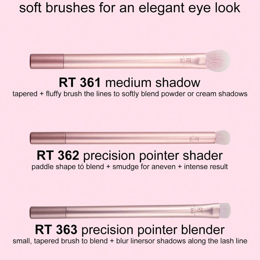 Buy Real Techniques Everyday Eye Essentials Brush Set in Pakistan