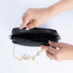 Buy Mini Marvel Crossbody Bag - Black in Pakistan
