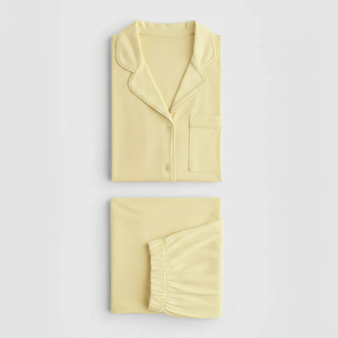 Buy Cloud Pajama Set - Butter in Pakistan