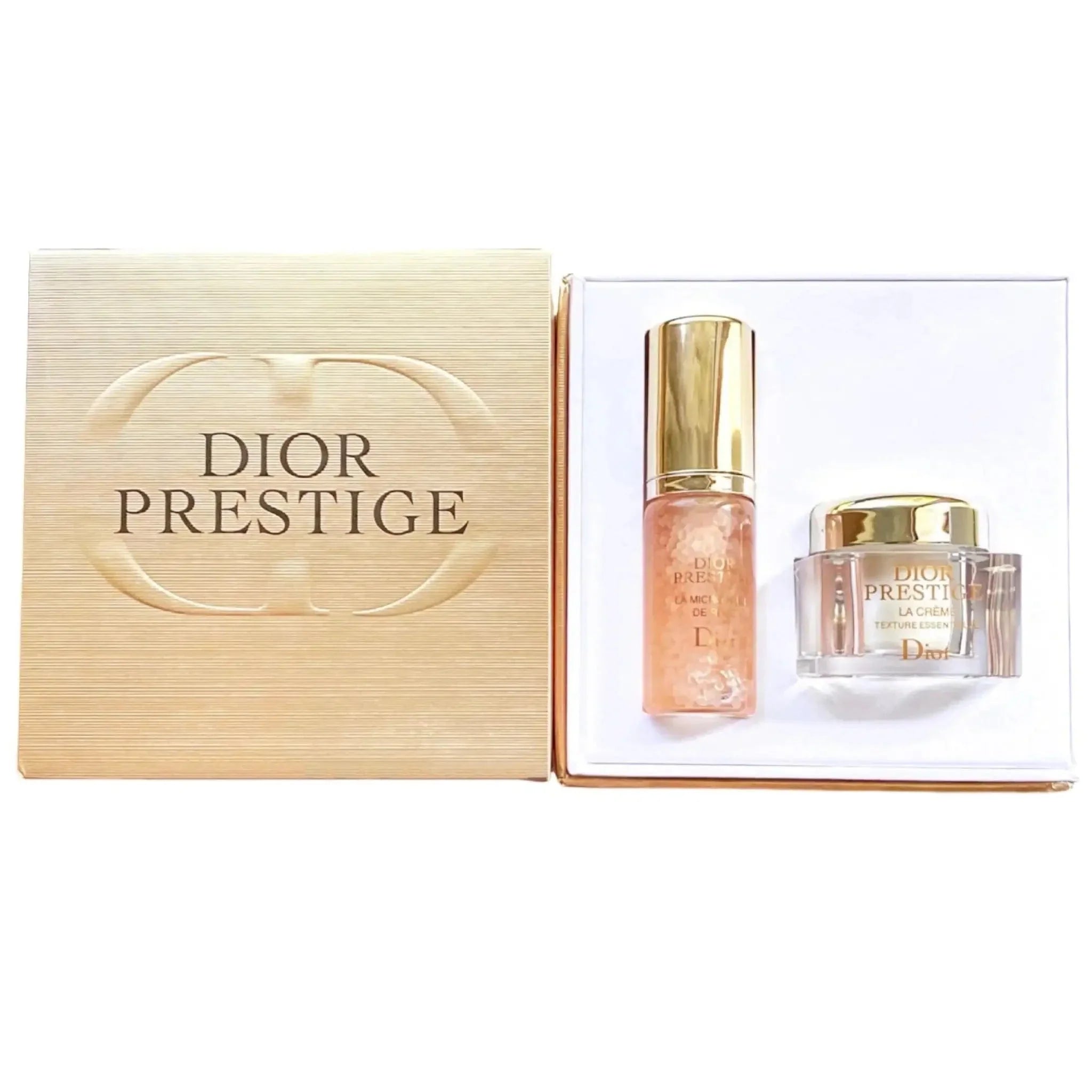 Buy DIOR Prestige Le Micro-Huile De Rose Serum 5ml & LA Cr me Texture Essentielle 5ml in Pakistan