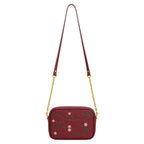 Buy Floral Chic Crossbody Bag - Maroon in Pakistan