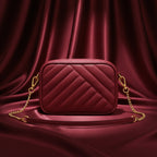 Buy Recta Crossbody Bag - Maroon in Pakistan