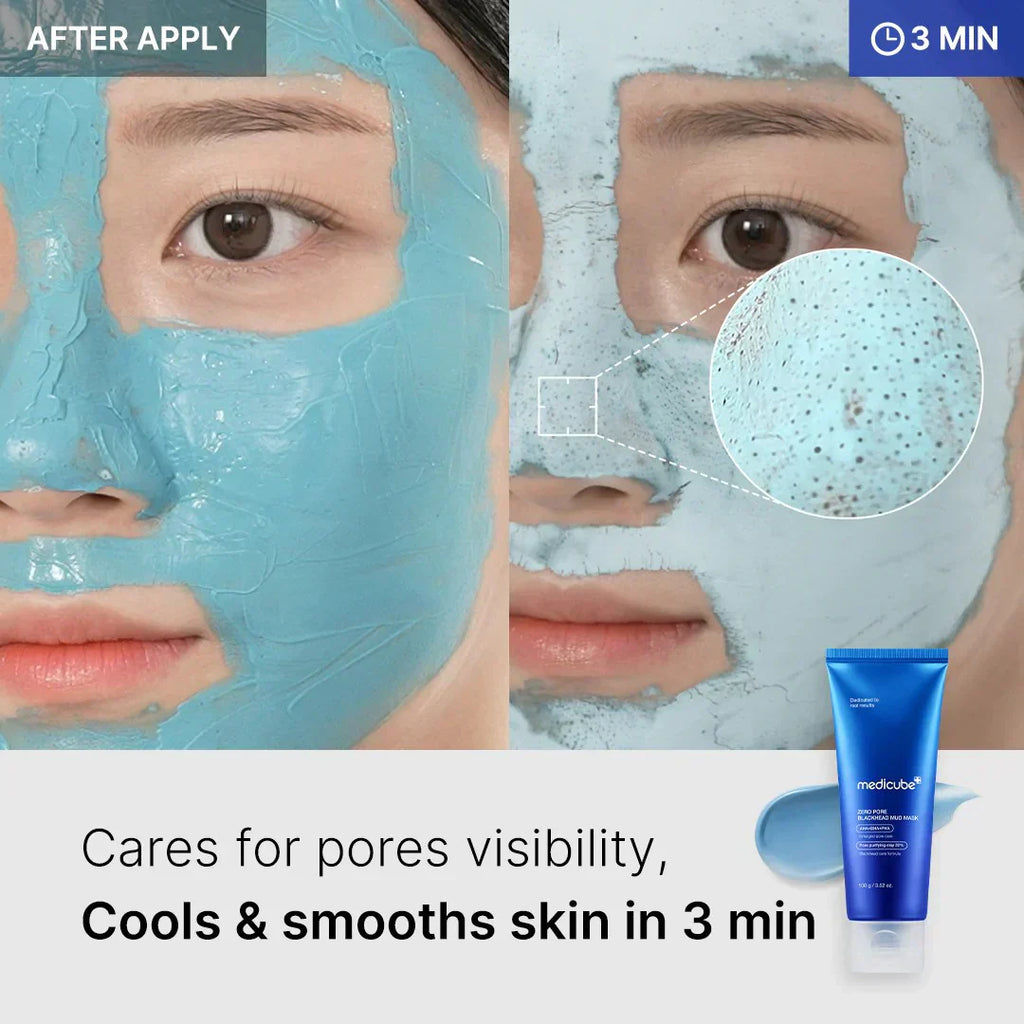 Buy MEDICUBE - Zero Pore Blackhead Mud Mask - 100G in Pakistan